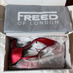 Freed of London Red Women's Heels